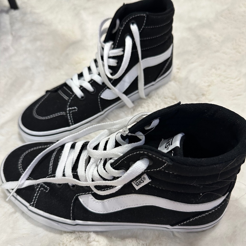 Vans high top sneakers